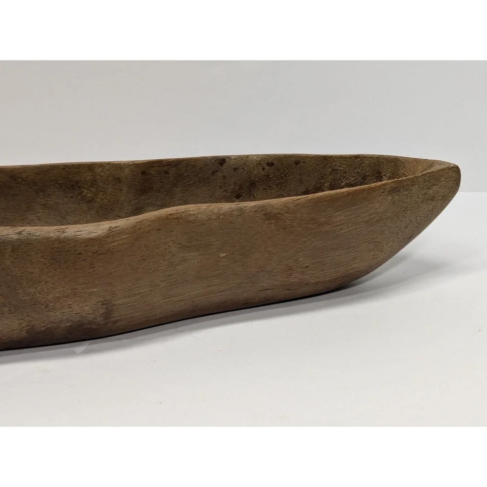 Pepper shaped wooden bowl‎